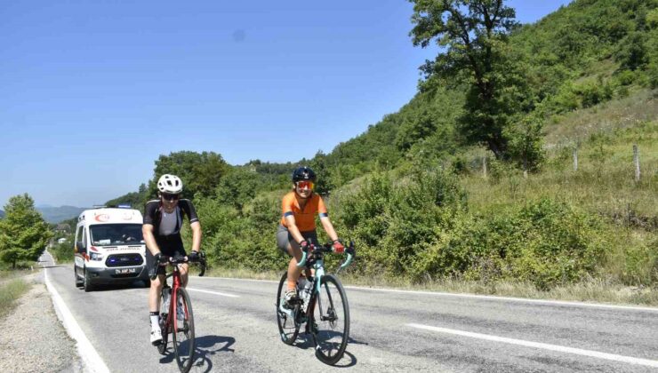 Bisikletçilerin yeni destinasyonu Bartın oldu