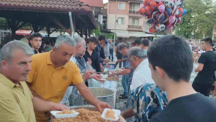 Abdipaşa’da Keşkek Festivali renkli görüntülere sahne oldu