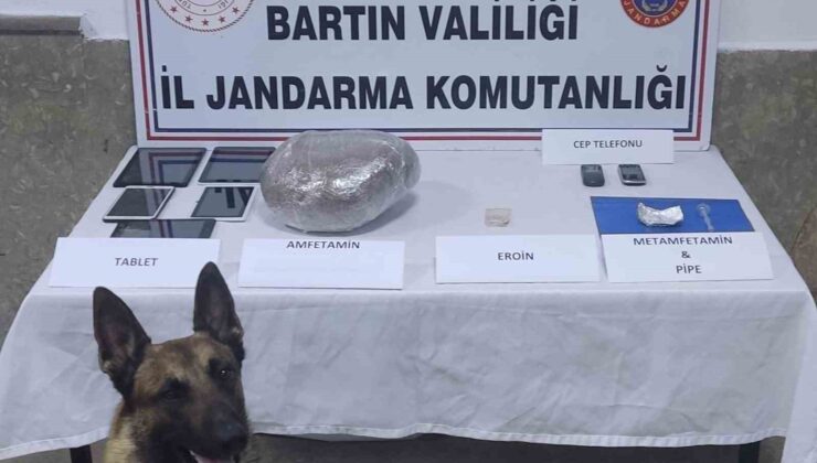 Bartın’da uyuşturucu operasyonu: 2 kilo amfetamin ele geçirildi