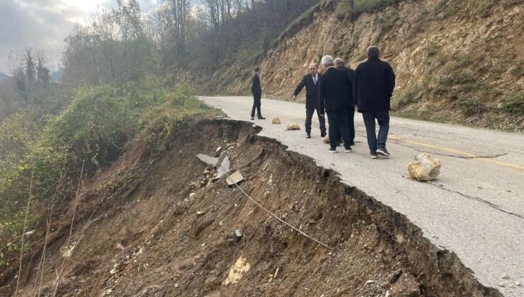 Heyelanın izleri silinecek