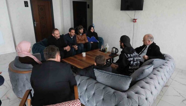 Gazze’den gelenler sıcak bir yuvaya kavuştu