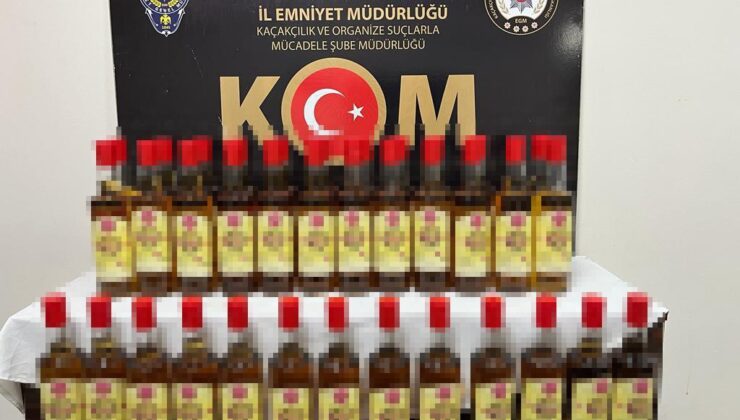 KOM ekipleri yılbaşı akşamı da kaçak içkiye izin vermedi