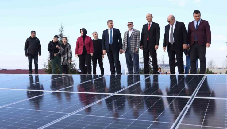 Vali Selçuk Aslan, yenilenebilir enerji yatırımını inceledi