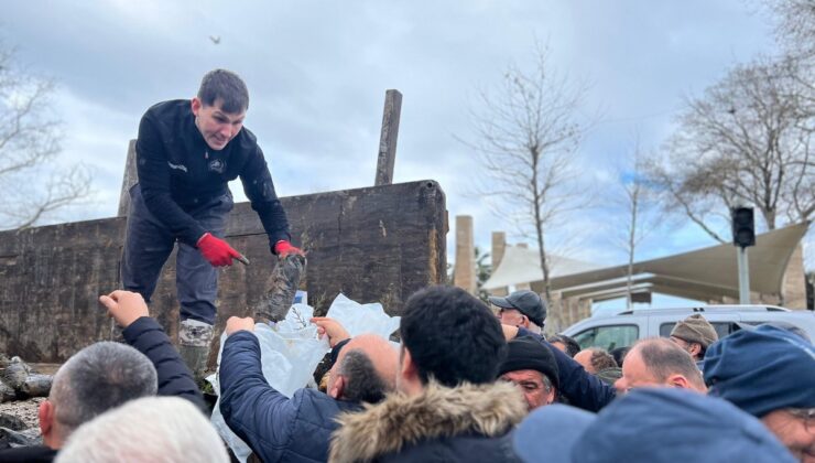 2 bin fidan dağıtıldı