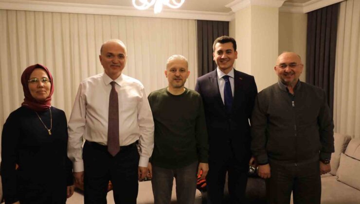 Başkan Özlü’den Yılmaz’a geçmiş olsun