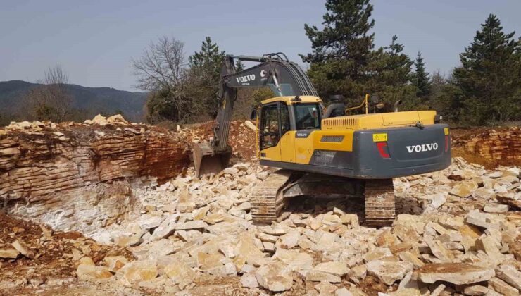 Belediye taş ocağıyla yıllık 6 milyon TL tasarruf sağlayacak