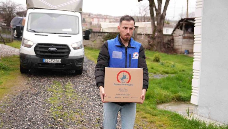 Düzce Belediyesi her zaman yanlarında