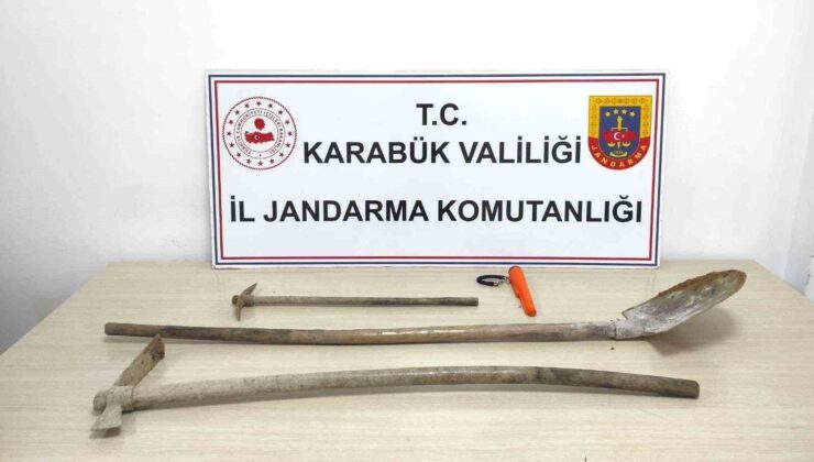 Jandarma kaçak kazı yapanlara göz açtırmıyor