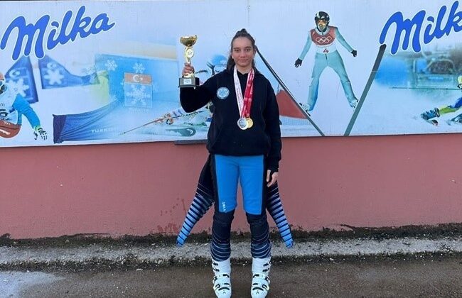 Kayakta Türkiye 3. oldu