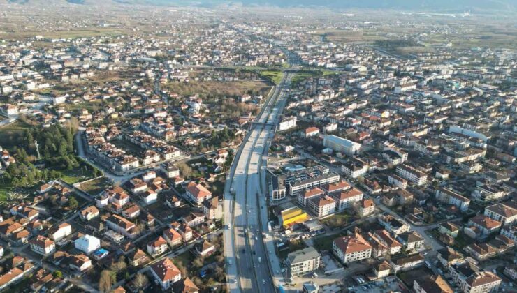 Şehrin kuzey ve güneyi arasına alternatif güzergah