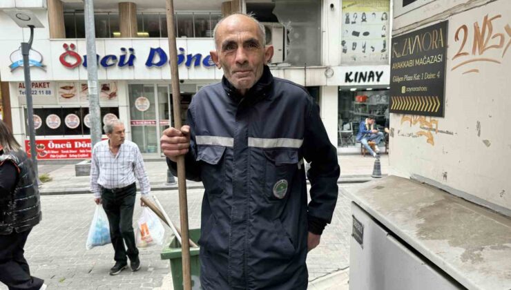 Belediyenin temizlik işçisi maaşıyla beş öğrenciye burs veriyor