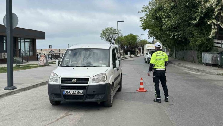 Ekiplerden sürücülere denetim