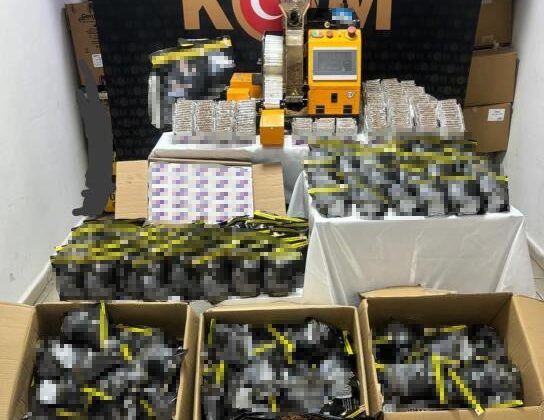 Karabük’te 58 bin makaron ile 22 kilogram tütün ele geçirildi