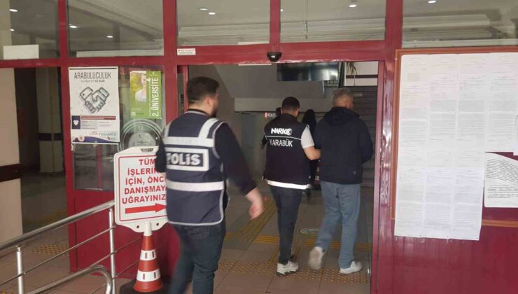 Karabük’te uyuşturucu operasyonlarında 2 kişi tutuklandı