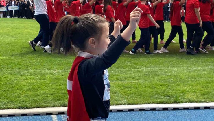 Küçük Bilge’nin coşkusu, 23 Nisan’a renk kattı