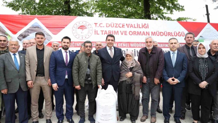 Mısır üreticisine gübre desteği