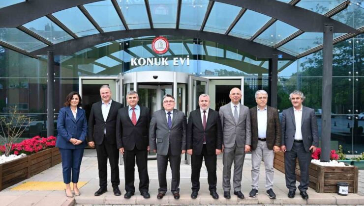 ÖSYM Başkanı Ersoy’dan Rektör Özölçer’e ziyaret