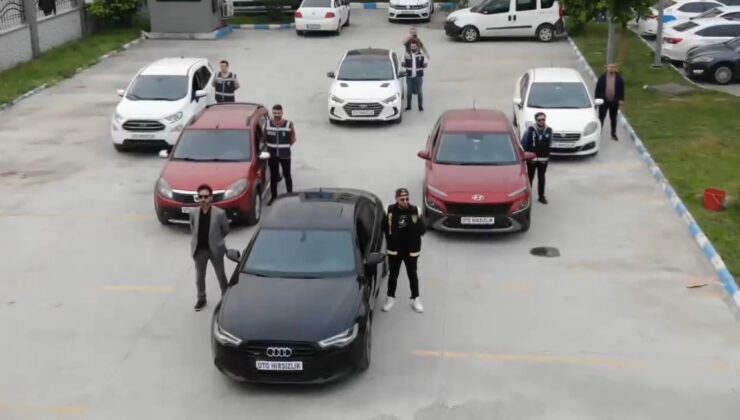 Düzce’de change araç operasyonu: Piyasa değeri 2,5 milyon liralık araçlar yakalandı