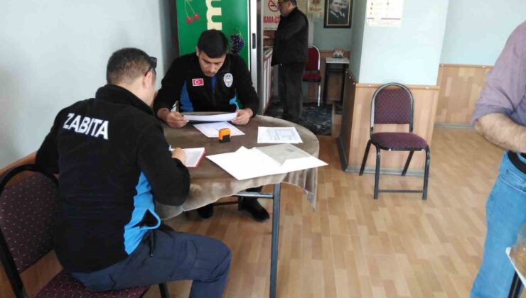 Düzce’de iş yerlerine ruhsat denetimi