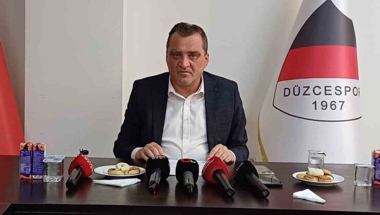 Düzcespor Kayyum Başkanı Kaltu: “Düştük ama çıkacağız”