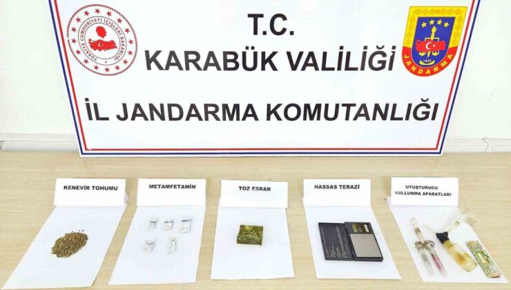 Jandarrmadan uyuşturucu operasyonu