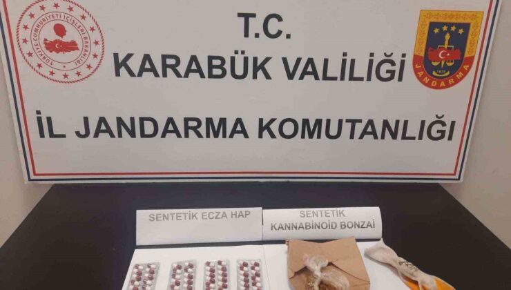 Karabük’te uyuşturucu operasyonu