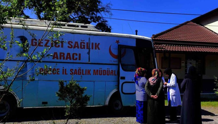 Sağlık hizmeti vatandaşın ayağına gidiyor
