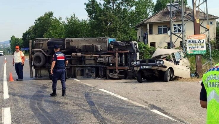 Feci kazadan yara almadan kurtuldu