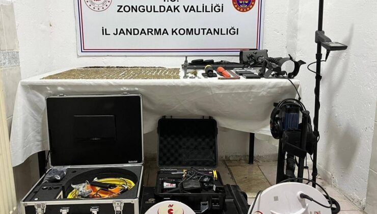 Jandarmadan büyük operasyon: Çok sayıda tarihi eser ele geçirildi