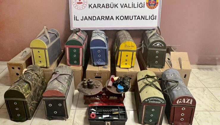 Karabük’te “horoz dövüşü” operasyonu