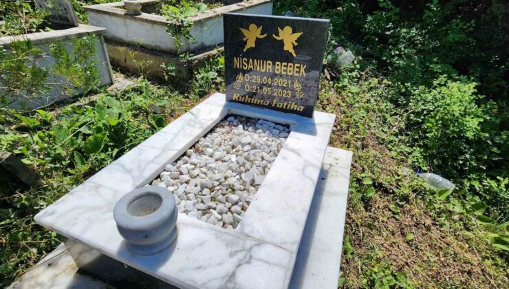 Türkiye’nin konuştuğu olayda Nisanur bebeğin mezarındaki yazı duygulandırdı