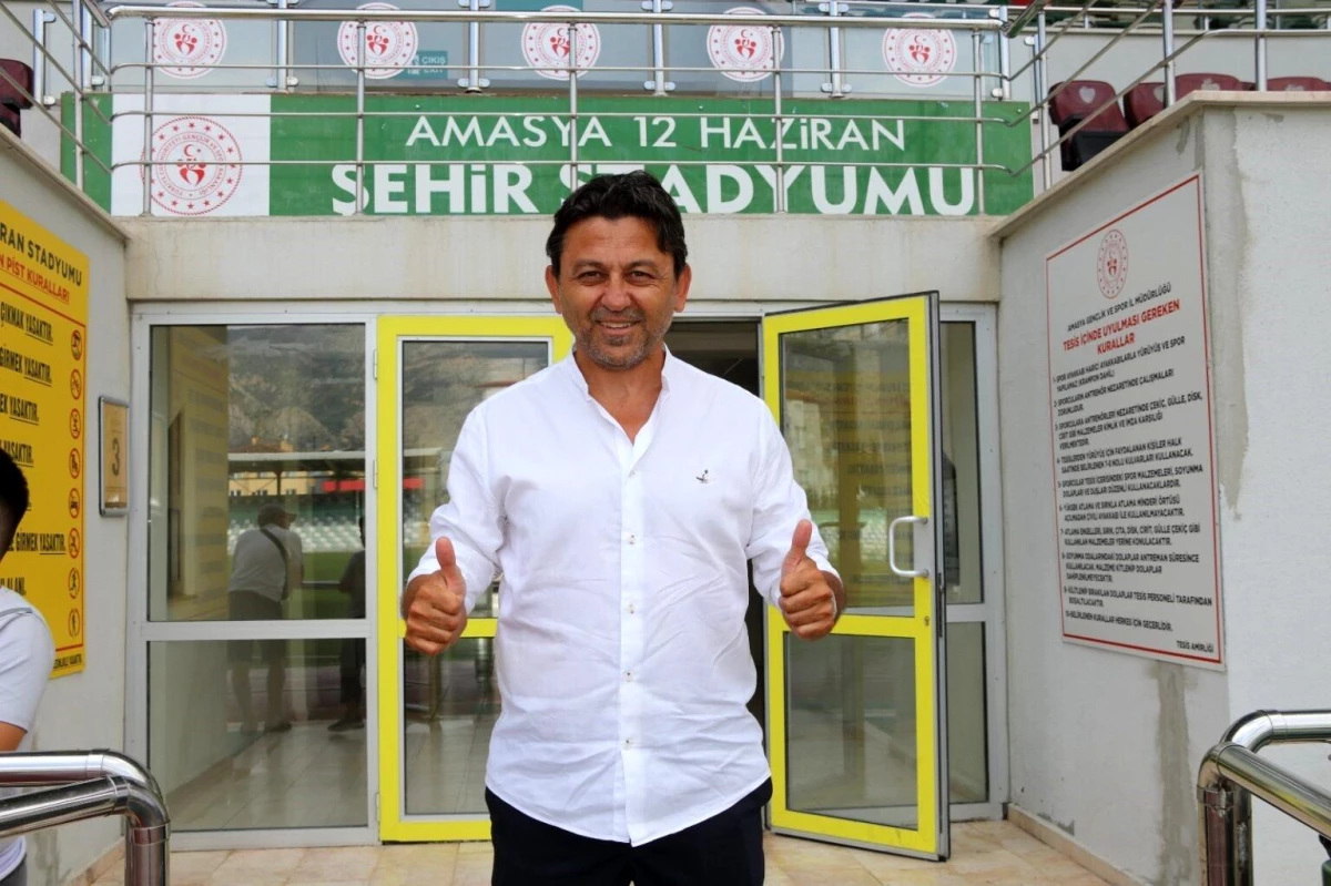 Amasyaspor’da yeni teknik direktör Zafer Uysal