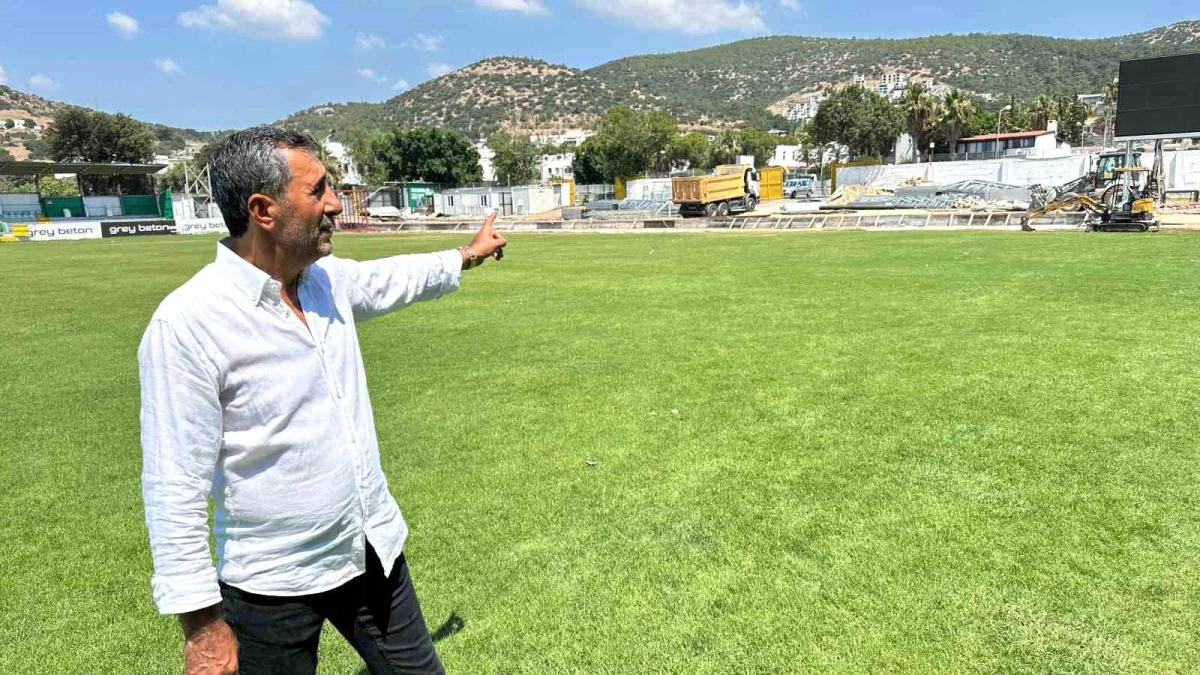 Bodrum FK Stadı Tamamlanma Yüzdesini Açıkladı