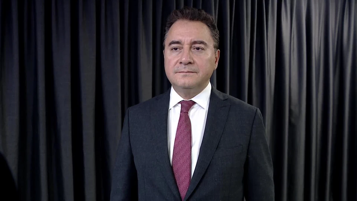 DEVA Partisi Genel Başkanı Ali Babacan’dan Suriye, TÜİK ve Merkez Bankası açıklamaları