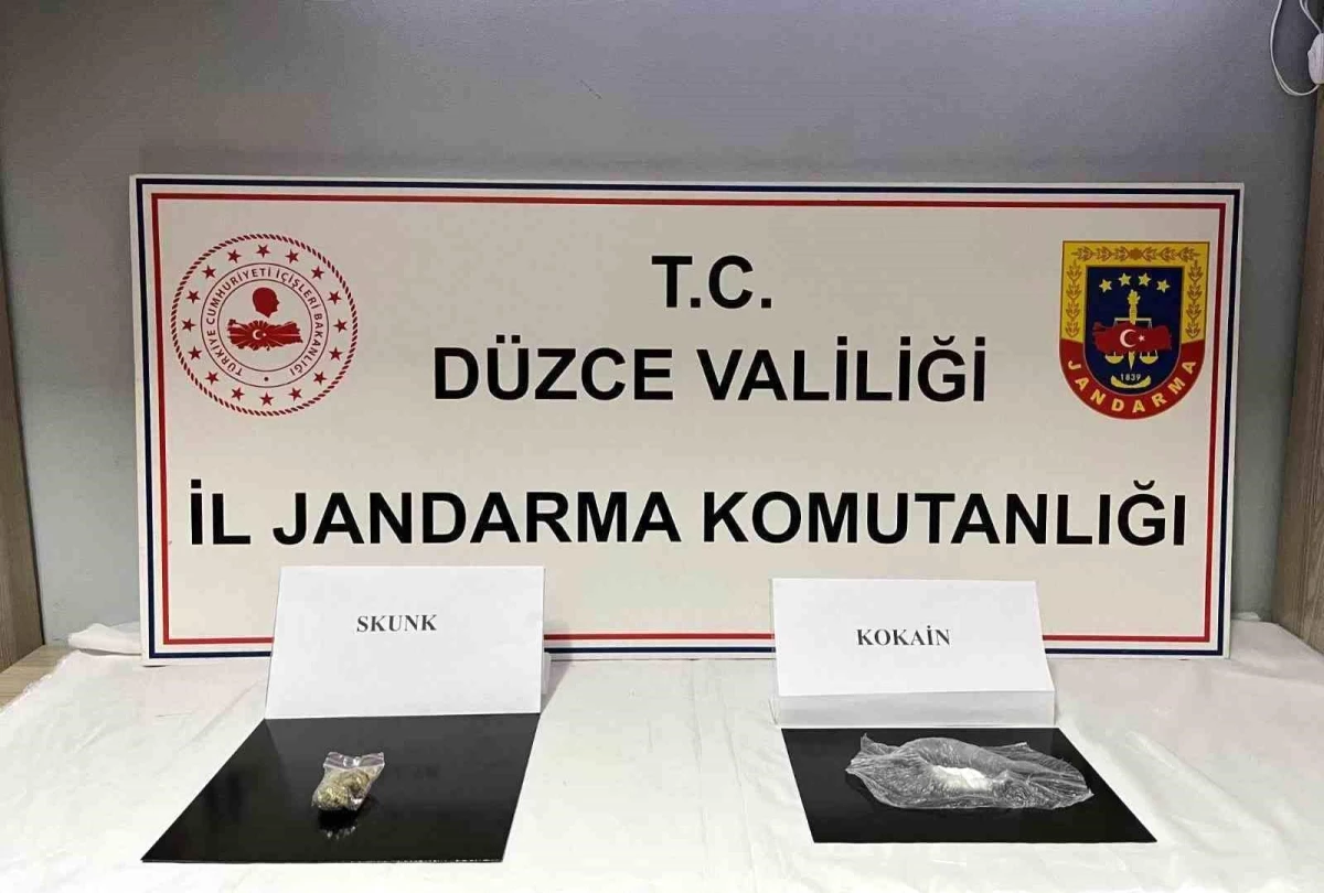 Düzce’de Jandarma Ekipleri Tarafından Uyuşturucu Operasyonu