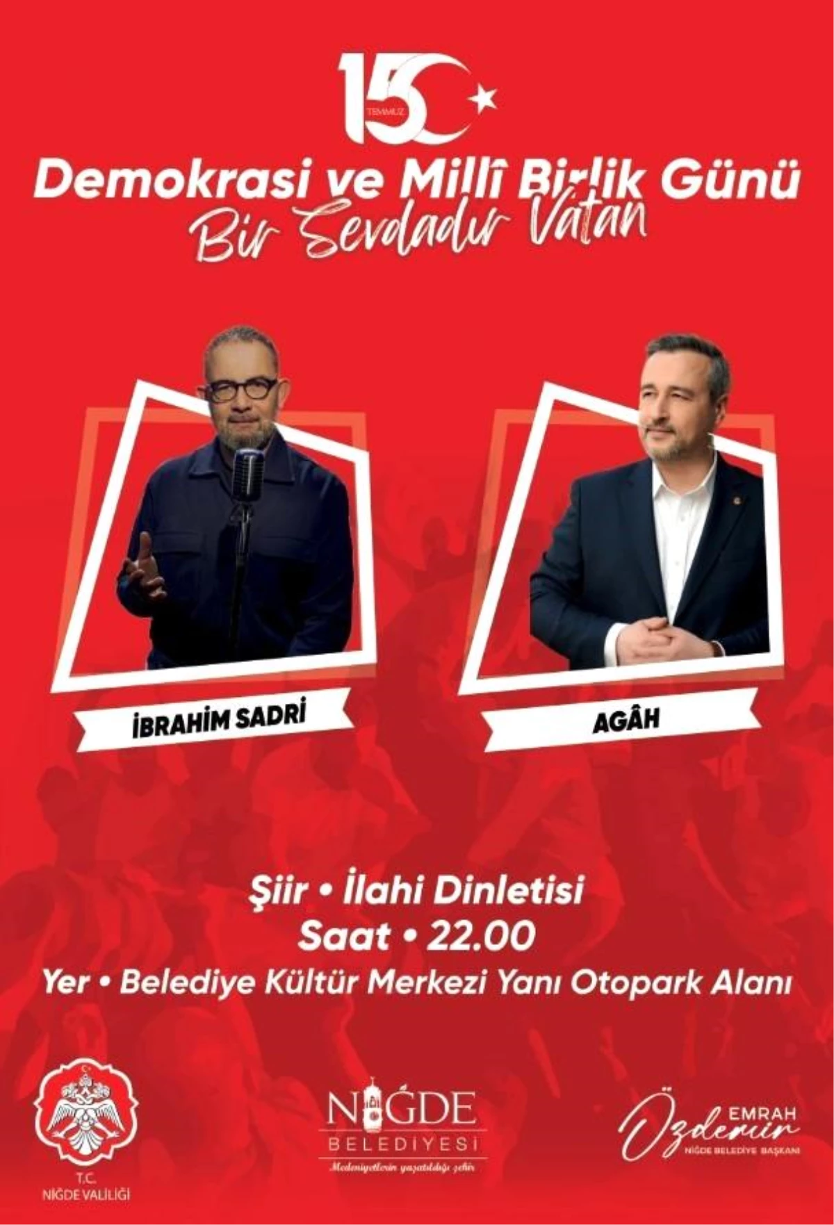 Niğde’de 15 Temmuz Demokrasi ve Milli Birlik Günü Etkinlikleri