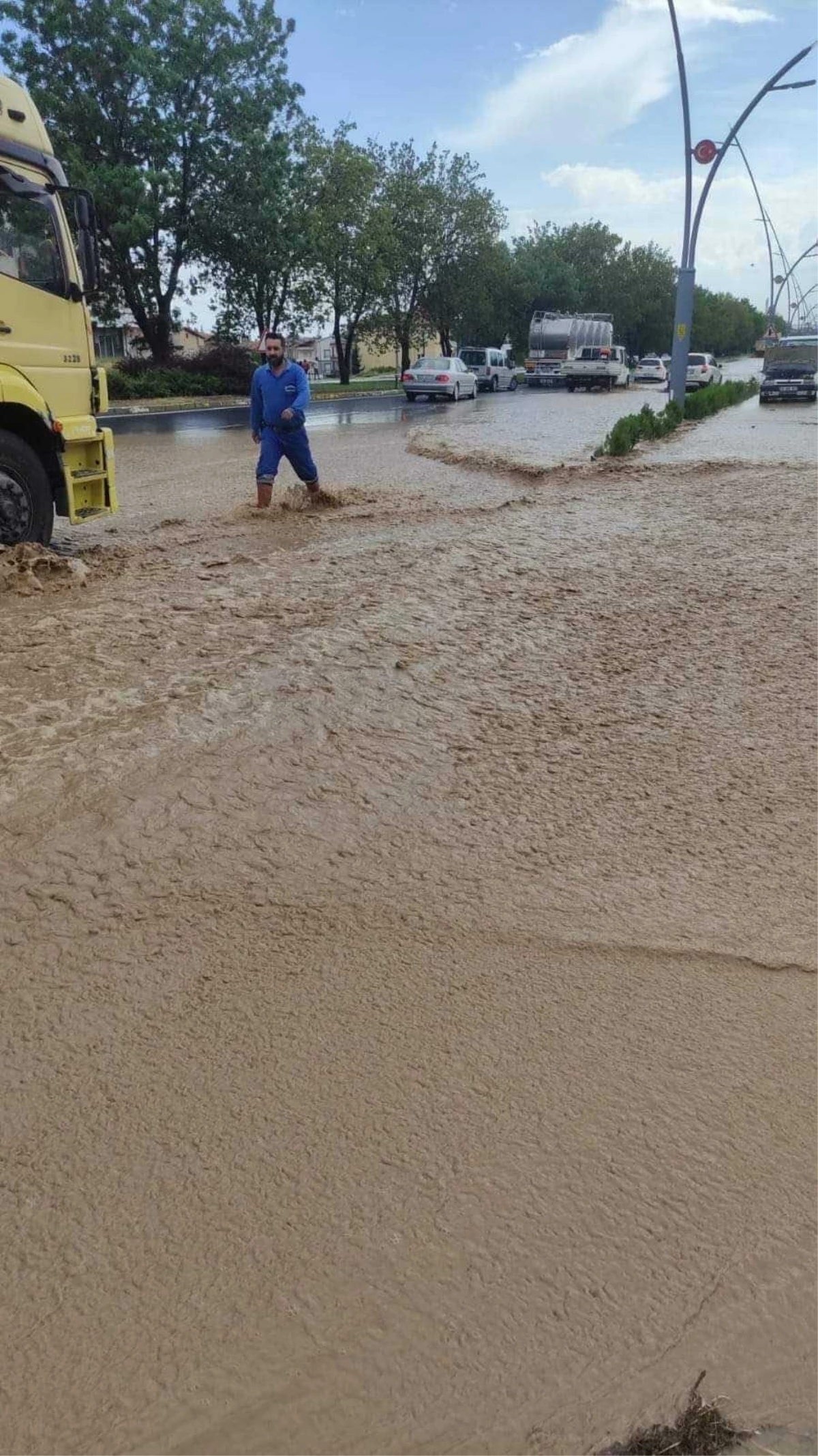 Niğde’de Sağanak Sele Neden Oldu