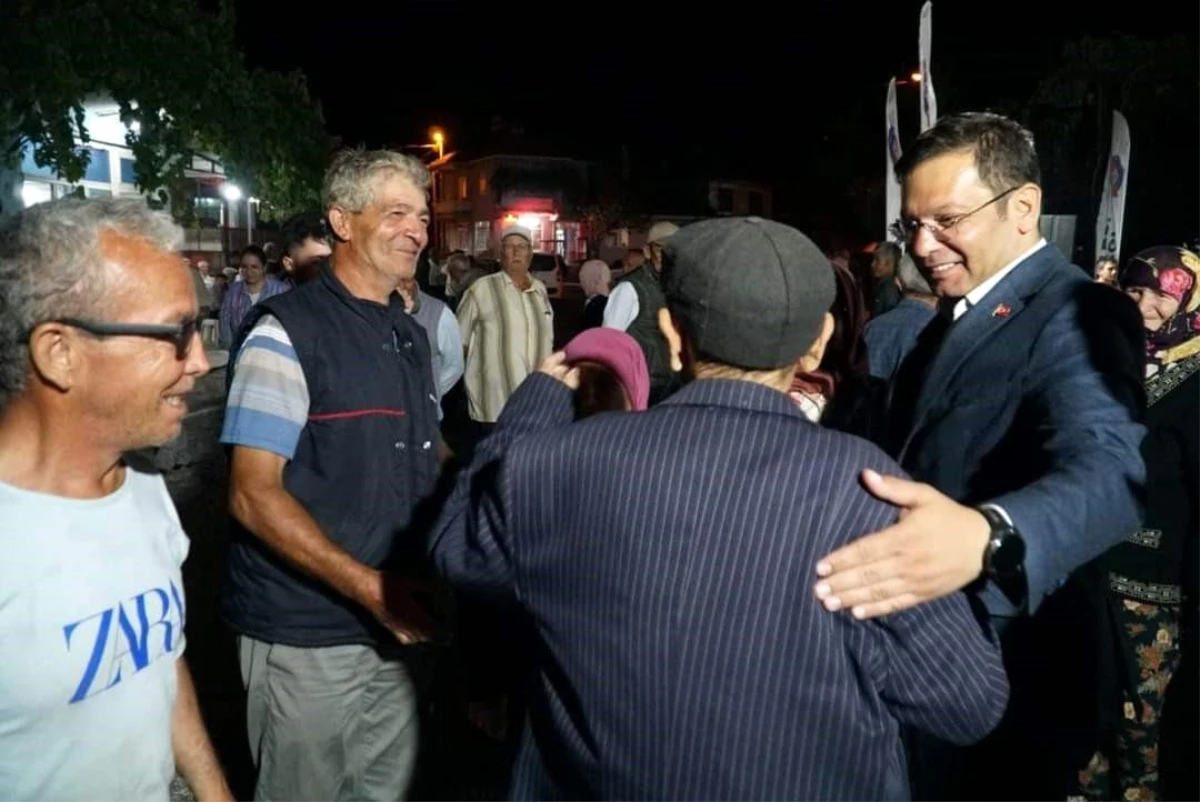 Sındırgı Belediye Başkanı Serkan Sak Gölcük Mahallesi’nde Halk Buluşması Düzenledi