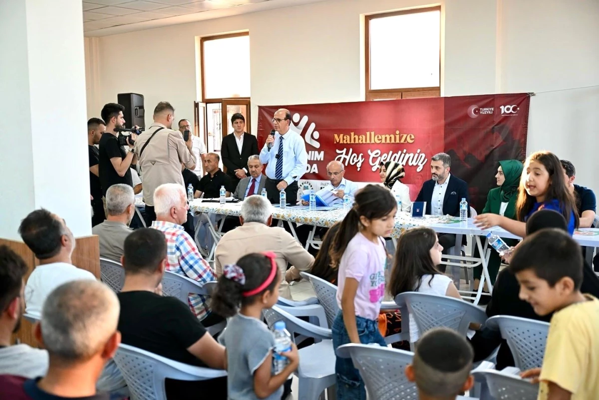 Yeşilyurt Belediye Başkanı Tohma Mahallesinde İstişare Toplantısı Düzenledi