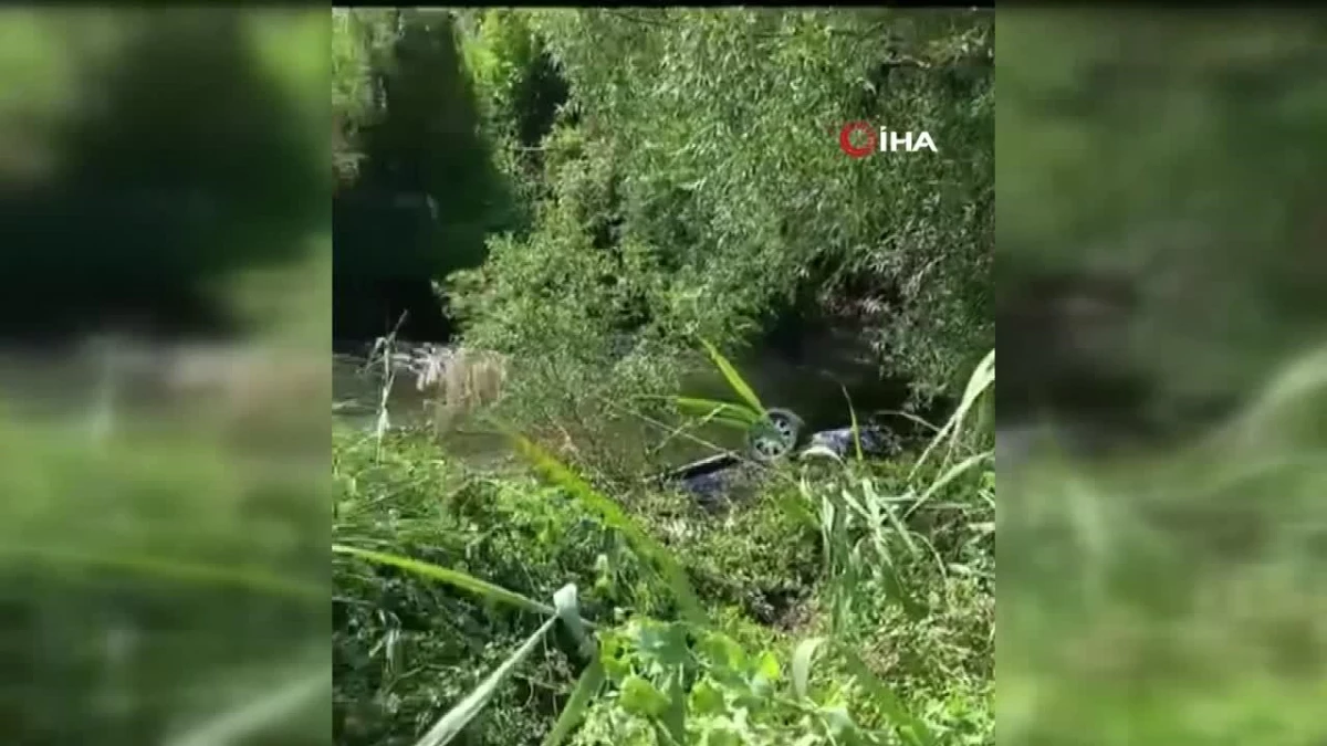 Menderes Nehri’ne uçan otomobildeki 2 kişi hayatını kaybetti