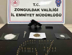 Zonguldak’ta uyuşturucu operasyonunda 2 şüpheli tutuklandı