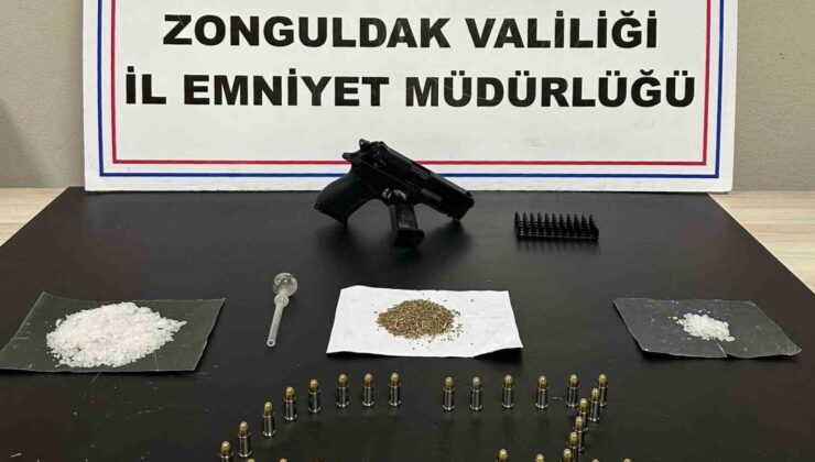 Zonguldak’ta uyuşturucu operasyonunda 2 şüpheli tutuklandı