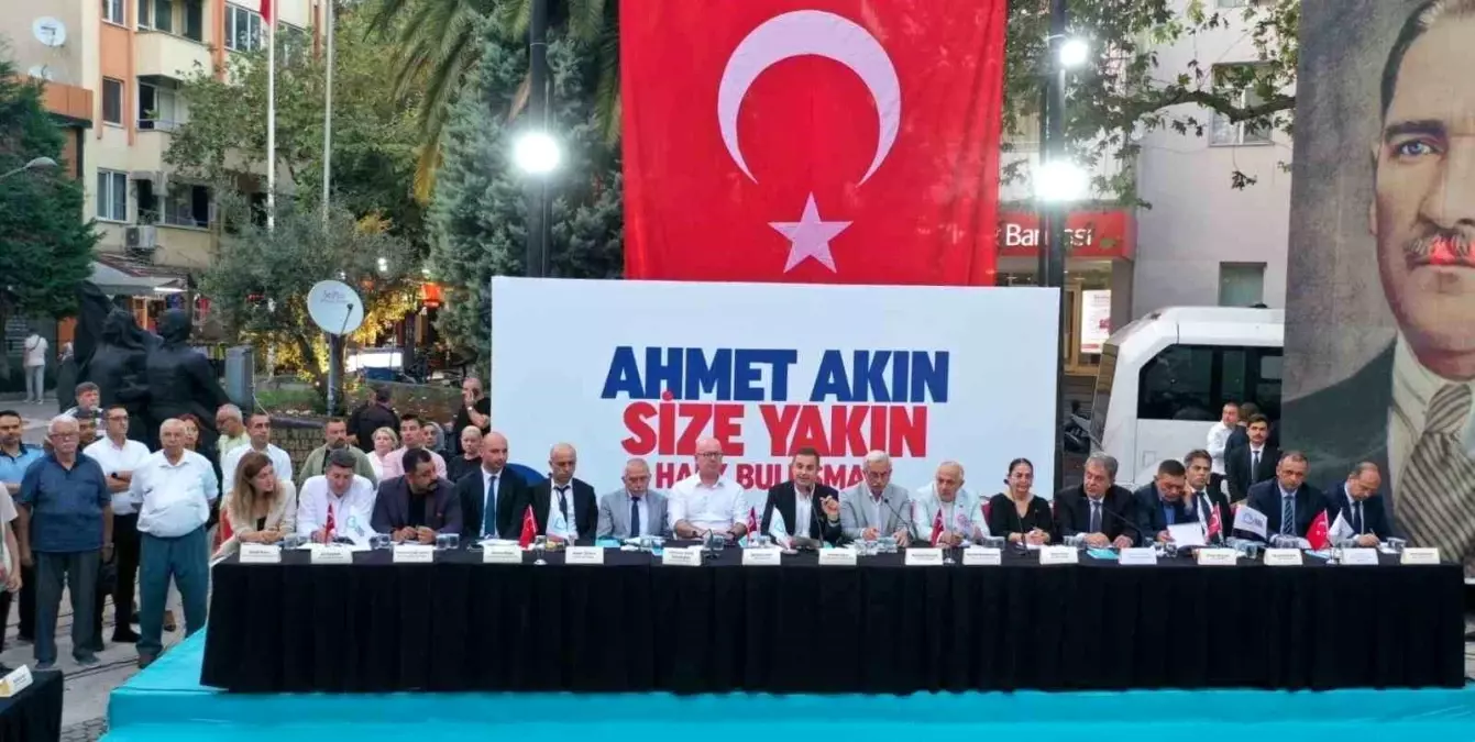 Ahmet Akın Erdek’te Halk Günü Buluşması Düzenledi