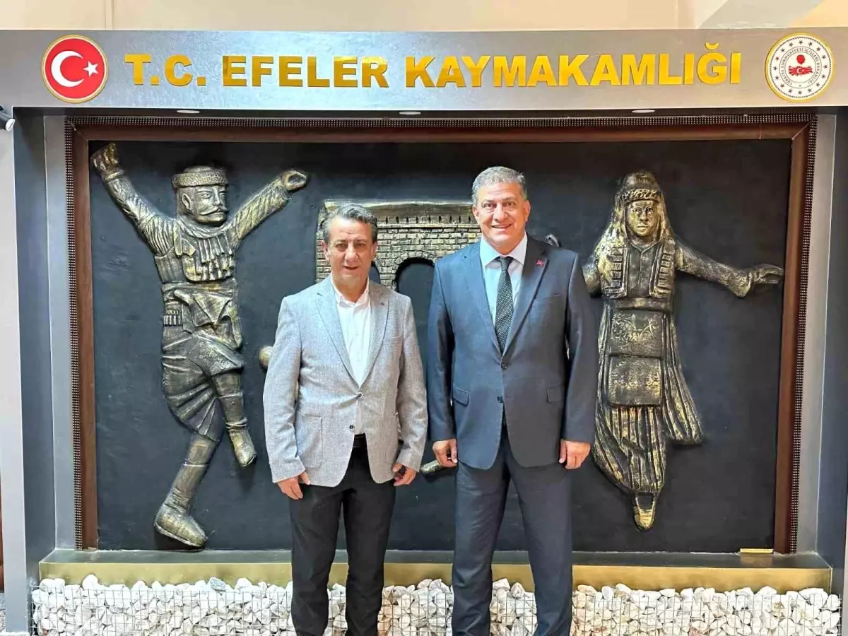 Efeler Belediye Başkanı Yetişkin’in Kamu Kurumlarıyla İş Birliği Ziyaretleri