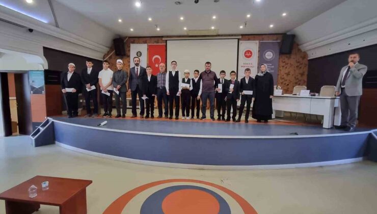 Hafız öğrenciler Düzce’de yarıştı