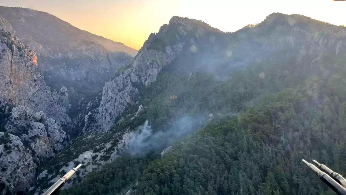 Muğla’da Orman Yangını Kontrol Altında