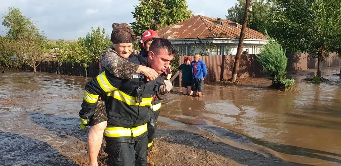 Romanya’da Şiddetli Sel Felaketi