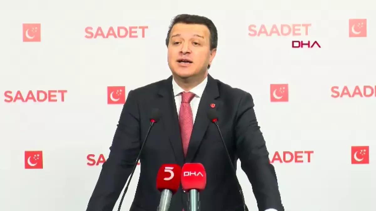 Saadet Partisi’nden Yeni Anayasa Vurgusu