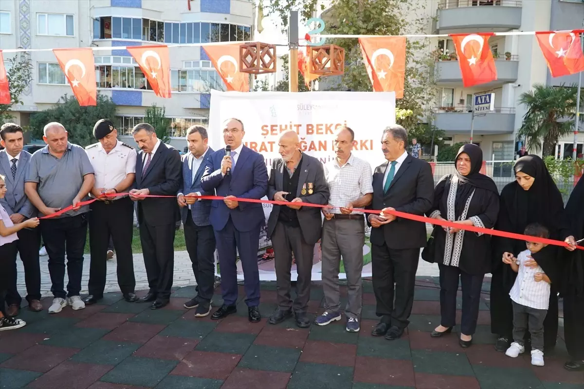 Şehit Bekçi Fırat Doğan’ın Anısına Park Açıldı