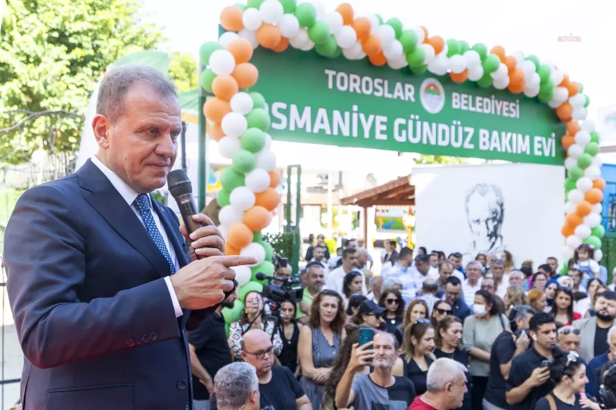 Toroslar’da Gündüz Bakımevi Açıldı